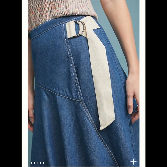 ‼️NWT Anthropologie Pilcro Denim Skirt Size 10‼️ - Picture 3 of 6